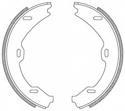 OPEN PARTS bsa218800 -  Комплект тормозных колодок